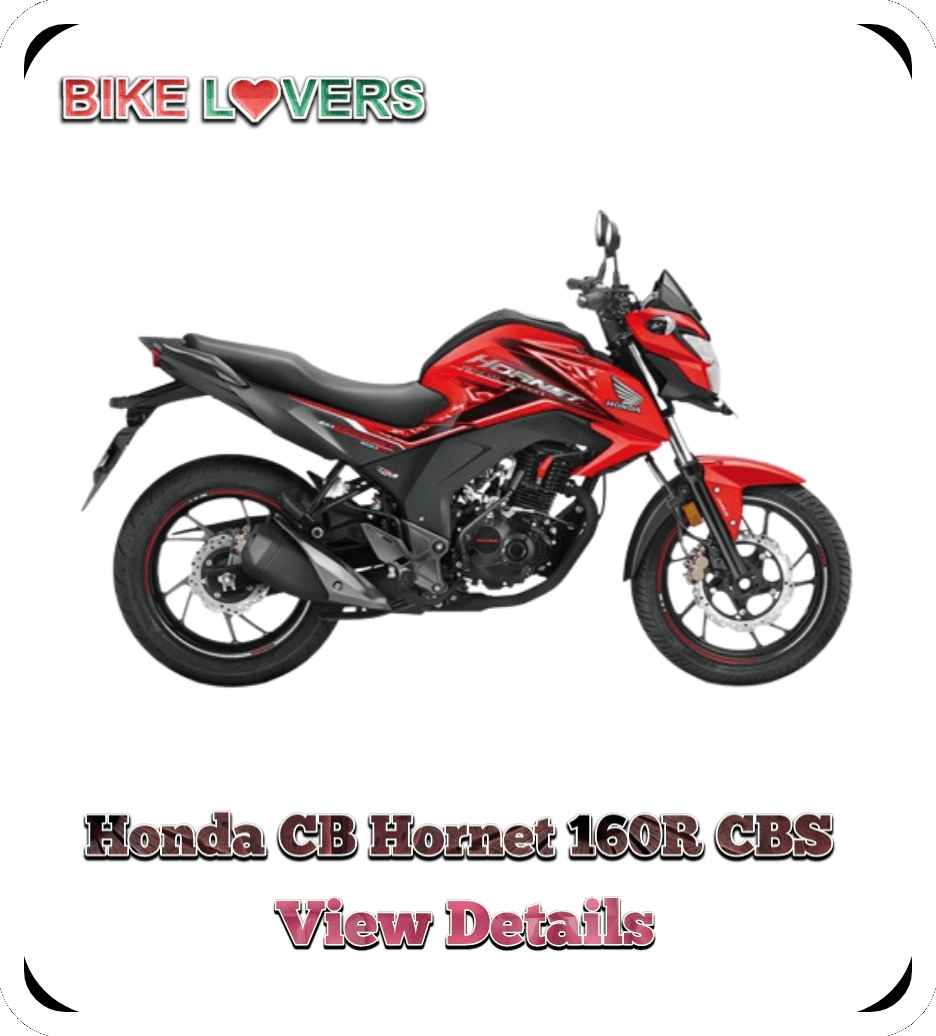 Honda Cb Hornet R Cbs In Bd Bike Lovers