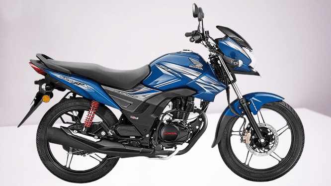 Honda CB Shine SP blue