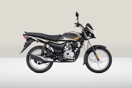 Bajaj platina es black