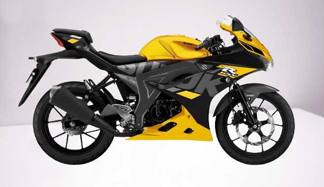 Suzuki GSX-R150 yellow