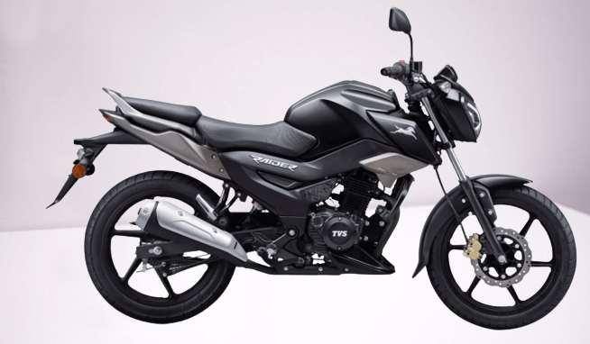 TVS Raider 125 blue