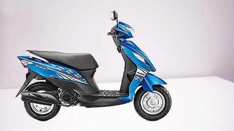 Suzuki Lets blue