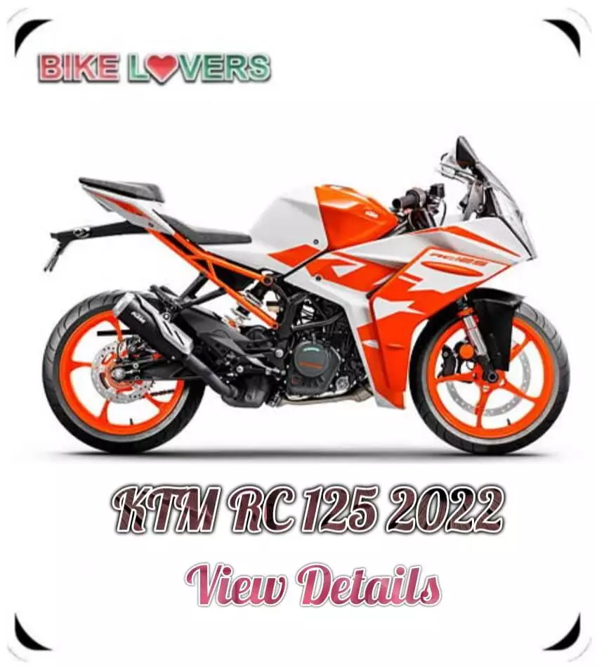 KTM RC 125 2022