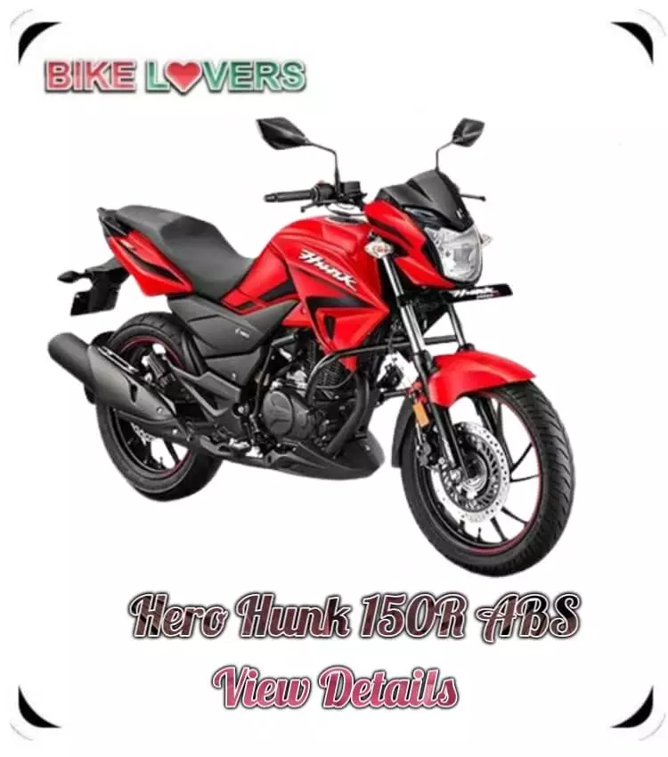 New Hero Hunk 150R Abs