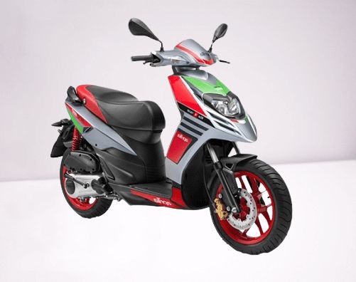 Aprilia SR 150 Race red white