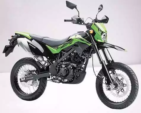 Kawasaki-D-Tracker-150-green