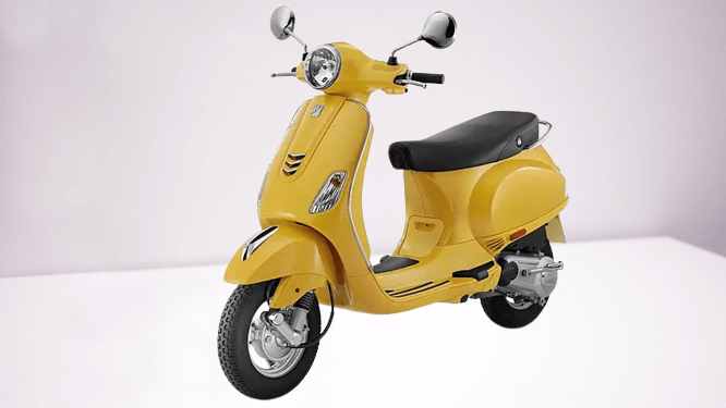 Vespa LX 125 Yellow